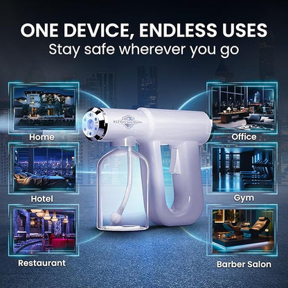 Blue Light Professional Sanitizer Sprayer gun